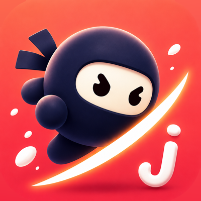 JPLAY’s current red app icon, from the iOS app asset catalog.
